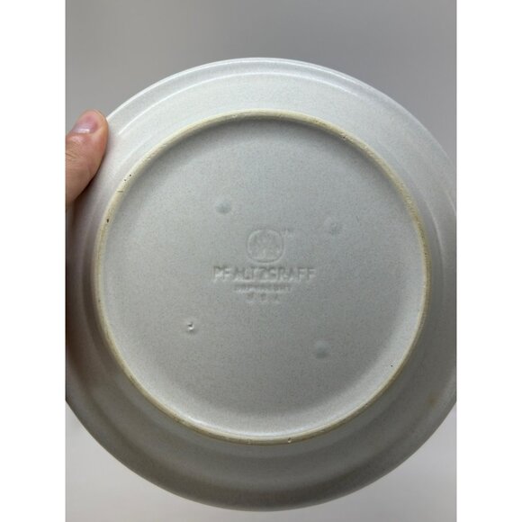 VTG Pfaltzgraff Yorktowne Stoneware Side Plates 7" Blue Flowers READ Set of 3 - Picture 6 of 7